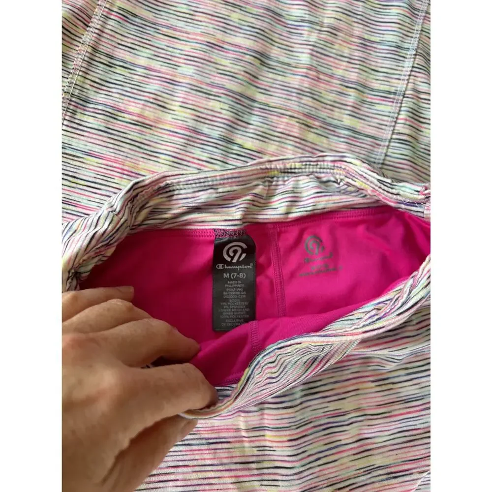 C9 Neon Multi Color Athletic Shirt And Skirt size 7